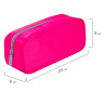 Пенал-косметичка BRAUBERG, мягкий, "KING SIZE NEON PINK", 20х8х9 см, 229019 по низкой цене оптом 