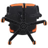 Кресло компьютерное BRABIX "Storm GM-006", регулируемые подлокотники, экокожа, черное/оранжевое, 532502 по низкой цене оптом 