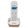 Радиотелефон PANASONIC KX-TG1611RUJ, память на 50 номеров, АОН, повторный набор, часы/будильник, бежевый по низкой цене оптом 