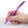 Ручка шариковая BRAUBERG "X-333" VIOLET, ФИОЛЕТОВАЯ, корпус тонированный фиолетовый, узел 0,7 мм, линия письма 0,35 мм, 142833 по низкой цене оптом 