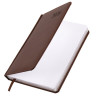 Ежедневник датированный 2026, А5, 138х213 мм, BRAUBERG "Impression", под кожу, коричневый, 117511 по низкой цене оптом 