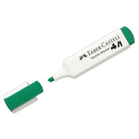 Маркер перманентный для ткани Faber-Castell "Textile" зеленый, 1-5мм