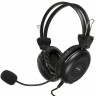 Наушники с микрофоном (гарнитура) A4TECH HU-30, проводные, 2 м, USB, черные, 1379903 по низкой цене оптом Краснодар, Москва, Уфа, Казань, Барнаул, Владивосток, Хабаровск, Сахалин, Красноярск, Екатеренбург, 