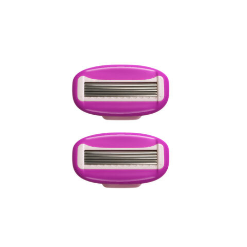 Кассеты для бритвенного станка многоразового женского, 5 лезвий, 2 кассеты, X-ONE, 700022 по низкой цене оптом Кассеты для бритвенного станка многоразового женского, 5 лезвий, 2 кассеты, X-ONE, 700022 по низкой цене оптом