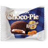 Печенье ORION "Choco Pie Dark Caramel" темный шоколад, карамельное, 360 г (12 штук х 30 г), О0000013514 по низкой цене оптом 