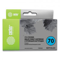 Картридж струйный CACTUS (CS-C9448A) для HP DesignJet Z2100/Z5200/Z5400, матовый черный