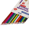 Карандаши цветные BRAUBERG PREMIUM, 18 цветов, трехгранные, грифель мягкий 3,3 мм, 181652 по низкой цене оптом 