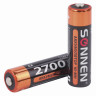 Батарейки аккумуляторные SONNEN, АА (HR06), Ni-Mh, 2700 mAh, 2 шт., в блистере, 454235 по низкой цене оптом 