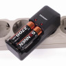 Батарейки аккумуляторные SONNEN, АА (HR06), Ni-Mh, 2700 mAh, 2 шт., в блистере, 454235 по низкой цене оптом 