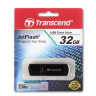 Флеш-диск 32 GB, TRANSCEND Jet Flash 350, USB 2.0, черный, TS32GJF350 по низкой цене оптом Краснодар, Москва, Уфа, Казань, Барнаул, Владивосток, Хабаровск, Сахалин, Красноярск, Екатеренбург, 