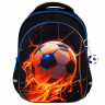 Рюкзак BRAUBERG OPTIMA, 2 отделения, с брелком, Burning ball, 3D панель, 36х27х18 см, 273158 по низкой цене оптом 