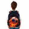 Рюкзак BRAUBERG OPTIMA, 2 отделения, с брелком, Burning ball, 3D панель, 36х27х18 см, 273158 по низкой цене оптом 