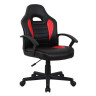 Кресло компьютерное BRABIX "Spark GM-201", экокожа, черное/красное, 532503 по низкой цене оптом 
