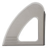 Лоток вертикальный для бумаг BRAUBERG "Delta", 240х90х240 мм, тонированный серый, 237241 по низкой цене оптом 