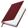 Ежедневник датированный 2026, А5, 138х213 мм, BRAUBERG "Impression", под кожу, бордовый, 117512 по низкой цене оптом 