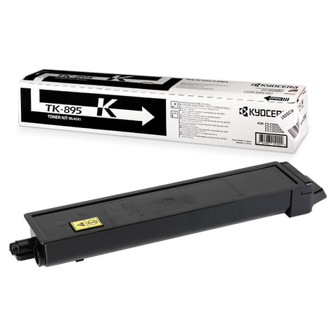Тонер-картридж KYOCERA (TK-895K) FS-C8020MFP/C8025MFP/C8520MFP/C8525MFP, черный, оригинальный, ресурс 12000 страниц, 1T02K00NL0 по низкой цене оптом Краснодар, Москва, Уфа, Казань, Барнаул, Владивосток, Хабаровск, Сахалин, Красноярск, Екатеренбург, 