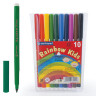 Фломастеры 10 ЦВЕТОВ CENTROPEN "Rainbow Kids", круглые, смываемые, вентилируемый колпачок, 7550/10ET, 7 7550 1002 по низкой цене оптом 