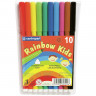 Фломастеры 10 ЦВЕТОВ CENTROPEN "Rainbow Kids", круглые, смываемые, вентилируемый колпачок, 7550/10ET, 7 7550 1002 по низкой цене оптом 