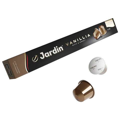 Кофе в капсулах JARDIN "Vanillia" для кофемашин Nespresso, 10 порций, 1355-10 по низкой цене оптом 