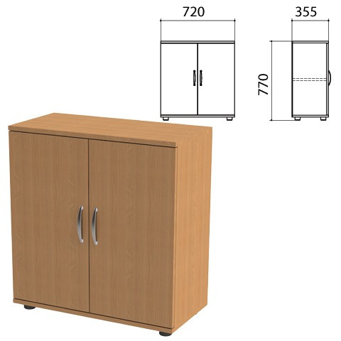 Шкаф (стеллаж) "Эко", 720х355х770 мм, полка, бук бавария, 402896, 402896-550 по низкой цене оптом 