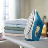 Утюг PHILIPS DST3040/70, 2600 Вт, керамическое покрытие, самоочистка, антикапля, автоотключение, синий по низкой цене оптом 