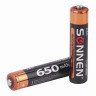 Батарейки аккумуляторные SONNEN, ААА (HR03), Ni-Mh, 650 mAh, 2 шт., в блистере, 454236 по низкой цене оптом 