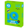 Бумага цветная IQ color БОЛЬШОЙ ФОРМАТ (297х420 мм), А3, 80 г/м, 500 л., интенсив, ярко-зеленая, MA42 по низкой цене оптом 