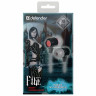 Наушники с микрофоном (гарнитура) вкладыши DEFENDER Pike, проводные, 1,2 м, вкладыши, черные с красным, 64452 по низкой цене оптом Краснодар, Москва, Уфа, Казань, Барнаул, Владивосток, Хабаровск, Сахалин, Красноярск, Екатеренбург, 