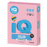 Бумага цветная IQ color, А4, 160 г/м2, 250 л., пастель, розовый фламинго, OPI74 по низкой цене оптом 