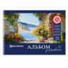 Альбомы для рисования А4 40 л., КОМПЛЕКТ 4 шт., гребень, обложка картон, BRAUBERG, 205х290 мм, "Пейзаж" (2 вида), 880034 по низкой цене оптом 
