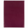 Телефонная книжка А5 (160х204 мм), STAFF, ПВХ, на евроспирали, 80 л., вырубной алфавит, бордовая, 120927 по низкой цене оптом 