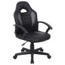 Кресло компьютерное BRABIX "Spark GM-201", экокожа, черное/серое, 532504 по низкой цене оптом 