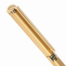 Ручка подарочная шариковая GALANT "Stiletto Gold", тонкий корпус, золотистый, золотистые детали, пишущий узел 0,7 мм, синяя, 140527 по низкой цене оптом 