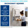 Диспенсер для полотенец TORK (Система H5) PeakServe, W, БОЛЬШОЙ НА 2050 ПОЛОТЕНЕЦ, белый, 552500 по низкой цене оптом Краснодар, Москва, Уфа, Казань, Барнаул, Владивосток, Хабаровск, Сахалин, Красноярск, Екатеренбург, 