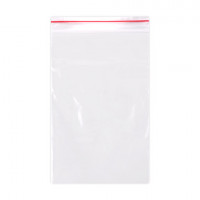 Пакеты ZIP LOCK "зиплок" ПРОЧНЫЕ, комплект 100 шт., 12х17 см, ПВД, 60 мкм, BRAUBERG EXTRA, 608171