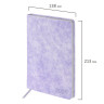 Ежедневник датированный 2026 А5 138х213мм BRAUBERG Ice, под кожу, сиреневый, 117392 по низкой цене оптом 