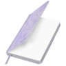 Ежедневник датированный 2026 А5 138х213мм BRAUBERG Ice, под кожу, сиреневый, 117392 по низкой цене оптом 