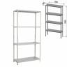 Стеллаж металлический BRABIX "MS KD-185/40-4", 1850х1000х400 мм, 4 полки, сборная стойка, 291115, S240BR144402 по низкой цене оптом 