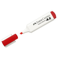 Маркер перманентный для ткани Faber-Castell "Textile" красный, 1-5мм