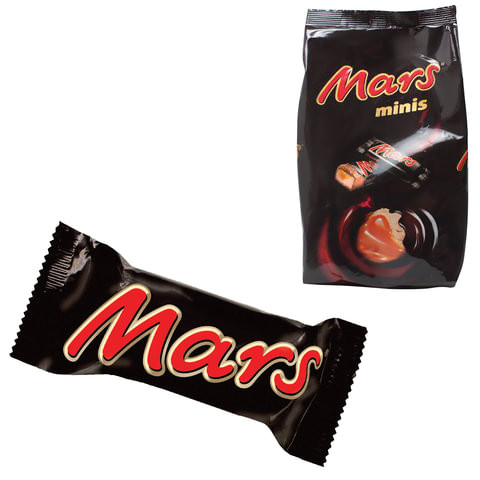 Шоколадные батончики MARS "Minis", 182 г, 2261 по низкой цене оптом Краснодар, Москва, Уфа, Казань, Барнаул, Владивосток, Хабаровск, Сахалин, Красноярск, Екатеренбург, 