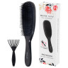 Расческа для волос массажная 22,5х6,5 см, чёрная + щетка для чистки В ПОДАРОК, MONTE VITA (МОНТЕ ВИТА), 457429 по низкой цене оптом Расческа для волос массажная 22,5х6,5 см, чёрная + щетка для чистки В ПОДАРОК, MONTE VITA (МОНТЕ ВИТА), 457429 по низкой цене оптом