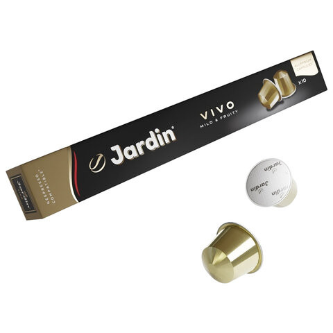 Кофе в капсулах JARDIN Vivo для кофемашин Nespresso, 10 порций, 1354-10 по низкой цене оптом Кофе в капсулах JARDIN Vivo для кофемашин Nespresso, 10 порций, 1354-10 по низкой цене оптом