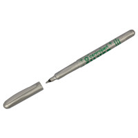 Маркер для декорирования СЕРЕБРЯНЫЙ CENTROPEN, круглый наконечник, 1 мм, 2670, 6 2670 0194