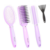 Расческа для волос НАБОР 3 шт + щетка для чистки В ПОДАРОК MONTE VITA (МОНТЕ ВИТА), 457436