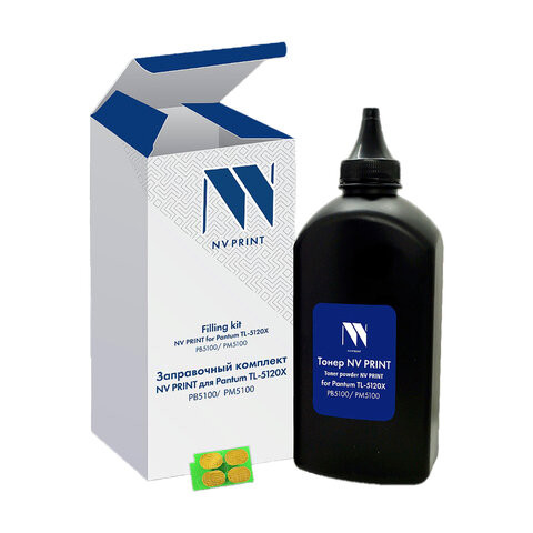 Заправочный комплект NV PRINT(NV-ZKSTL-5120X) для Pantum BM5100/BP5100, тонер+чип, ресурс 15000 стр. по низкой цене оптом 