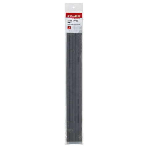 Сменные маты для резака BRAUBERG TRIPLE CUT, КОМПЛЕКТ 5 шт., 532335 по низкой цене оптом 