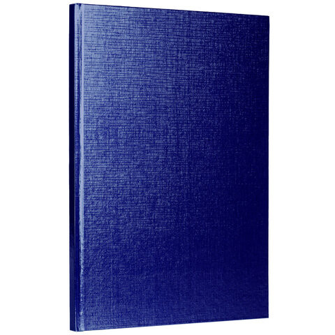 Блокнот А5 167х216мм, 80л, твёрдый, бумвинил METALLIC, клетка, блок 5цв, HATBER, синий, 084780, 80ББ5В1 по низкой цене оптом 