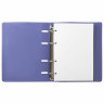 Тетрадь на кольцах А5 (180х220 мм), 120 листов, под кожу, BRAUBERG "Joy", фиолетовый/светло-фиолетовый, 129989 по низкой цене оптом 