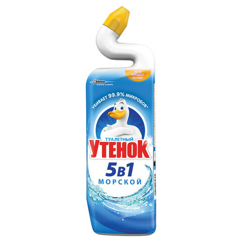 Средство для уборки туалета 900 мл ТУАЛЕТНЫЙ УТЕНОК "Морской", 696893 по низкой цене оптом 