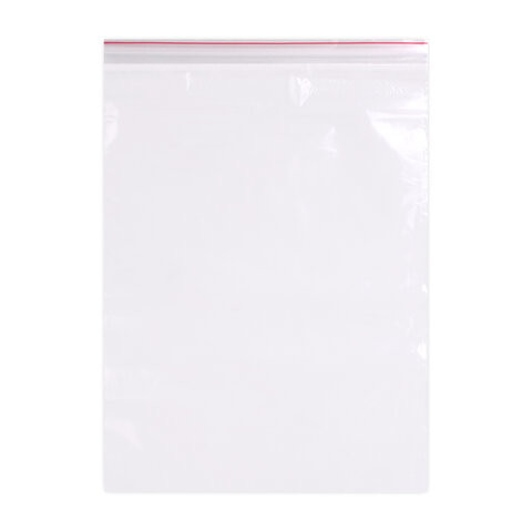 Пакеты ZIP LOCK "зиплок" ПРОЧНЫЕ, комплект 100 шт., 25х35 см, ПВД, 60 мкм, BRAUBERG EXTRA, 608175 по низкой цене оптом 